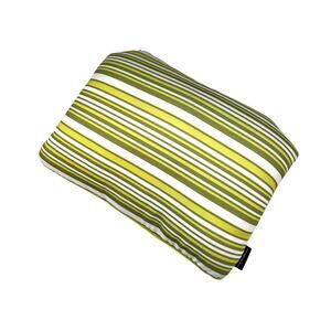 Samsonite Convertible Travel Pillow Green White Yellow Stripes